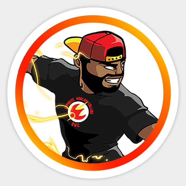 Black T Avatar Sticker by oWcFLaSH